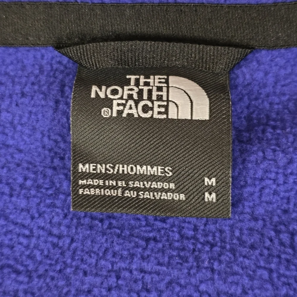 The North Face Anchor 1/4 Zip Fleece Pullover Lapis Blue Men’s Medium NWT